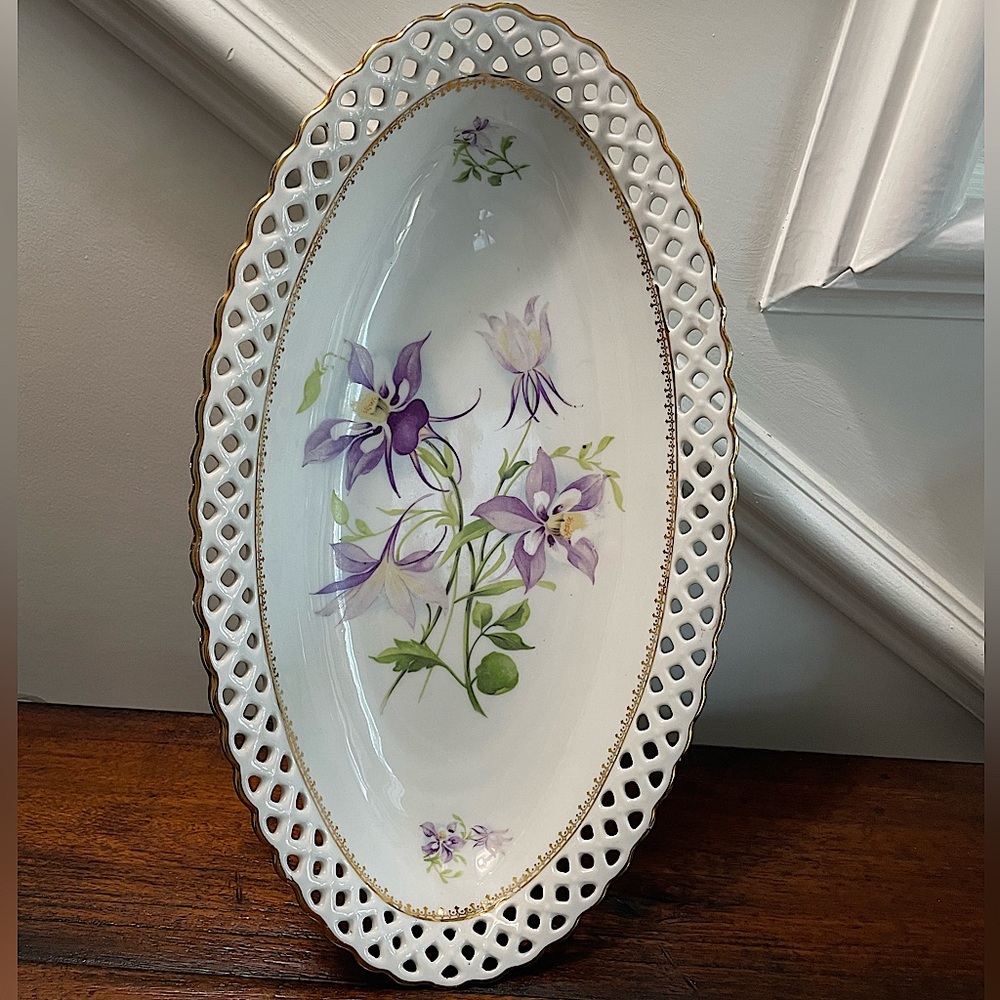 Schumann Bavaria Oval Floral Serving Dish